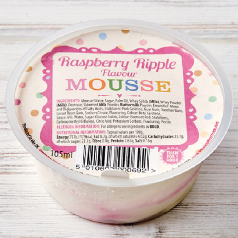 Raspberry Ripple Mousse