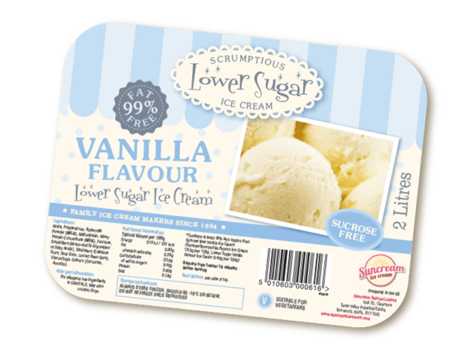Lower Sugar Ice Cream Sun Creams