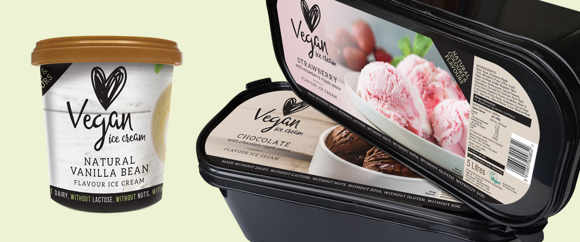 2 New flavours in our Love Vegan range